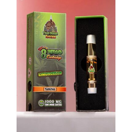 Trap House Exotics Limoncello Delta-8 THC Cartridge – 1000mg